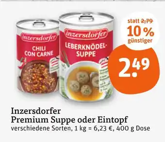 tegut Inzersdorfer premium suppe Angebot