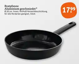 tegut Bratpfanne aluminium geschmiedet Angebot
