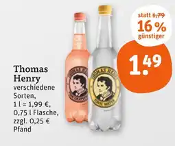 tegut Thomas henry Angebot