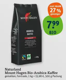 tegut Mount hagen bio-arabica-kaffee Angebot