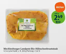 tegut Mecklenburger landpute bio-hähnchenbruststeak Angebot