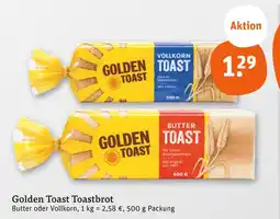 tegut Golden toast vollkorn toast Angebot