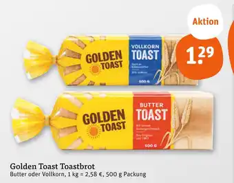 tegut Golden toast vollkorn toast Angebot
