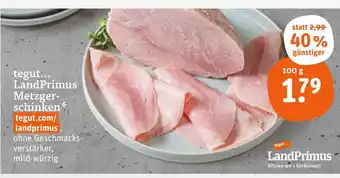 tegut Tegut... landprimus metzgerschinken Angebot