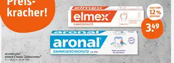 tegut Elmex classic zahncreme Angebot