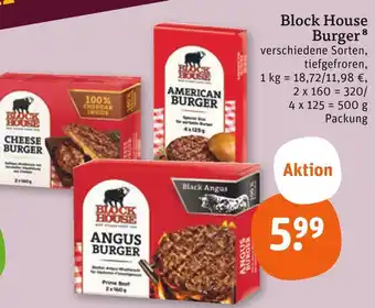 tegut Block house cheese burger Angebot