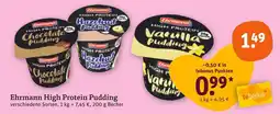 tegut Ehrmann high protein chocolate pudding Angebot