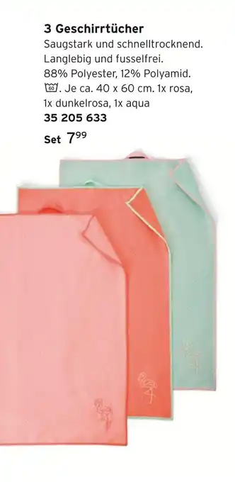 Tchibo Geschirrtücher Angebot