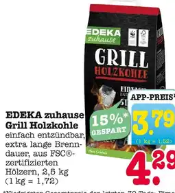 E-Center Edeka zuhause grill holzkohle Angebot