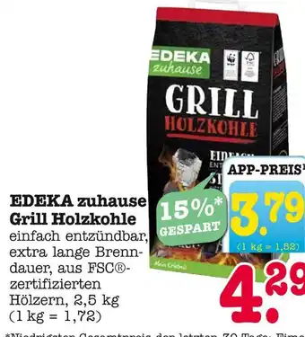 E-Center Edeka zuhause grill holzkohle Angebot