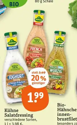 tegut Kühne salatdressing Angebot