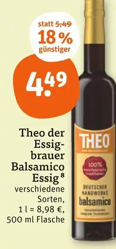 tegut Theo essigbrauer balsamico essig Angebot