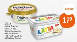 tegut Rama halbfettmargarine Angebot