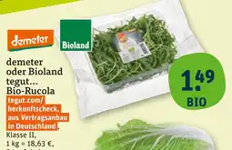 tegut Demeter bio-rucola Angebot