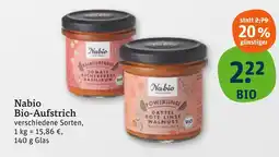 tegut Nabio bio-aufstrich Angebot