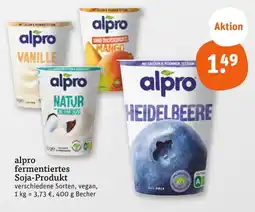 tegut Alpro fermentiertes soja-produkt Angebot