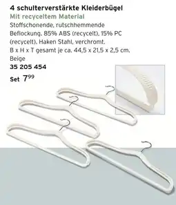 Tchibo 4 schulterverstärkte kleiderbügel Angebot