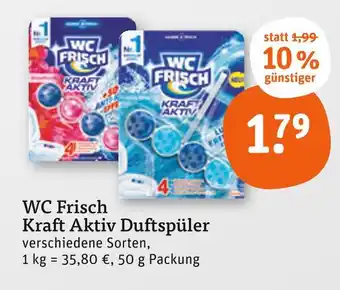 tegut Wc frisch kraft aktiv duftspüler Angebot