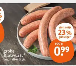 tegut Grobe bratwurst Angebot