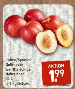 nahkauf Gelb- oder weißfleischige nektarinen Angebot
