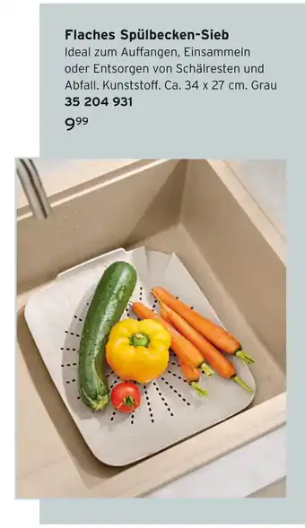 Tchibo Flaches spülbecken-sieb Angebot