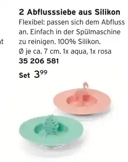 Tchibo 2 abflusssiebe aus silikon Angebot
