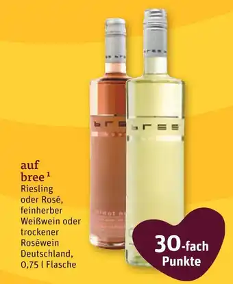 tegut Bree riesling oder rosé Angebot