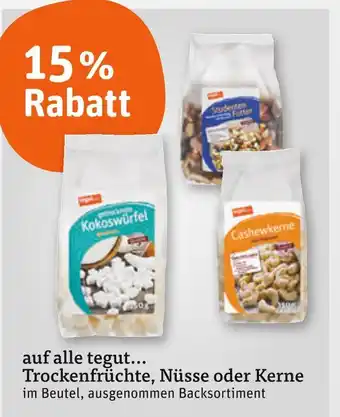 tegut Tegut... 15 % rabatt Angebot