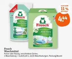 tegut Frosch universal waschmittel Angebot