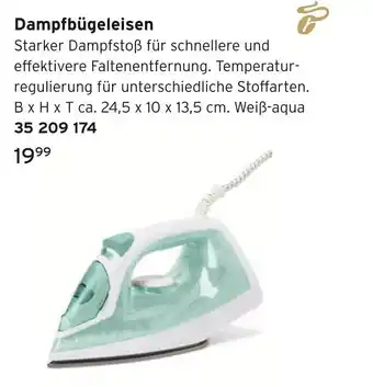 Tchibo Dampfbügeleisen Angebot