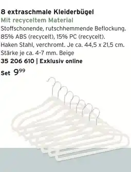Tchibo 8 extraschmale kleiderbügel Angebot