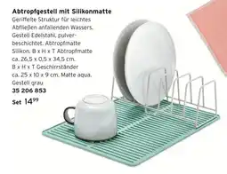 Tchibo Abtropfgestell mit silikonmatte Angebot
