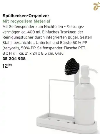 Tchibo Spülbecken-organizer Angebot