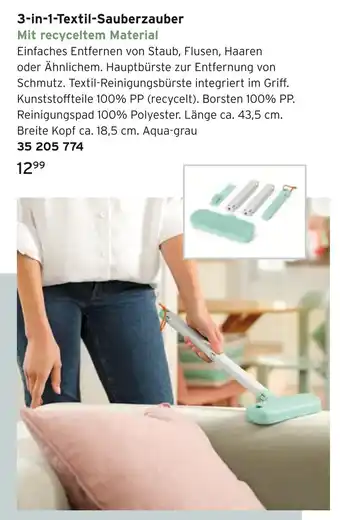 Tchibo 3-in-1-textil-sauberzauber Angebot