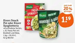 tegut Knorr snack pot Angebot