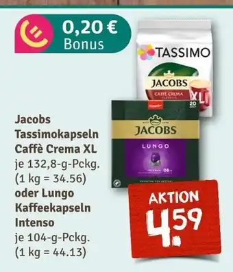 nahkauf Jacobs tassimo kapseln caffè crema xl Angebot
