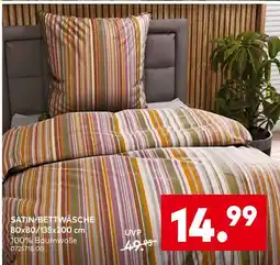 porta Satin-bettwäsche Angebot