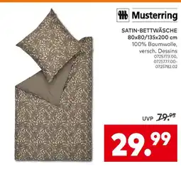 porta Musterring satin-bettwäsche Angebot