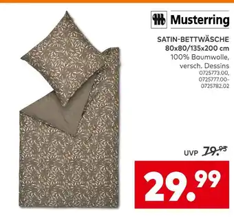 porta Musterring satin-bettwäsche Angebot