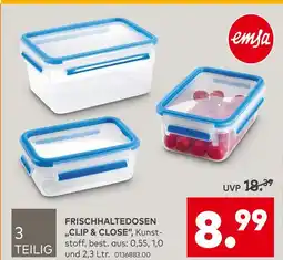 porta Emsa frischhaltedosen „clip & close“ Angebot