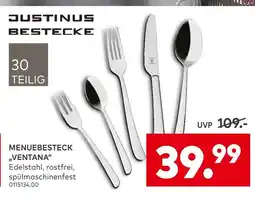 porta Justinus bestecke menuebesteck ventana Angebot
