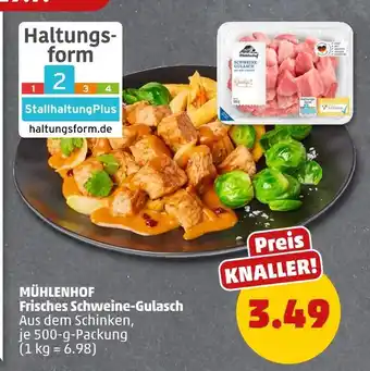PENNY Mühlenhof frisches schweine-gulasch Angebot