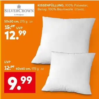 porta Silvercrown by brinkhaus kissenfüllung Angebot