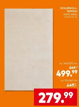 porta Schurwoll-teppich Angebot