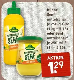 nahkauf Kühne senf mittelscharf Angebot