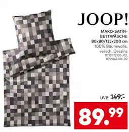 porta Joop! mako-satin-bettwäsche Angebot