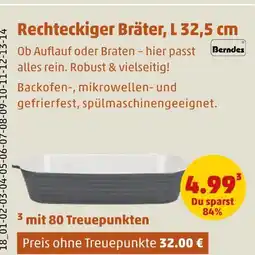 PENNY Berndes rechteckiger bräter Angebot