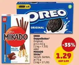 PENNY Oreo doppelkekse oder sticks Angebot