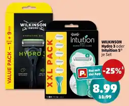 PENNY Wilkinson hydro 3 oder intuition 5 Angebot