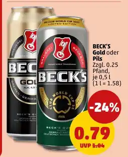 PENNY Beck’s gold oder pils Angebot